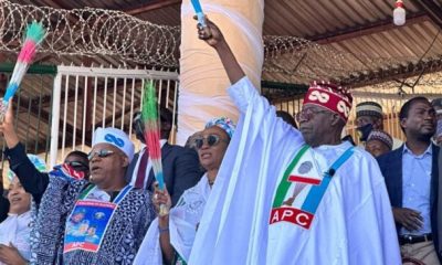 'Dead Party' - Tinubu Mocks Atiku, PDP At APC Campaign Flag-off