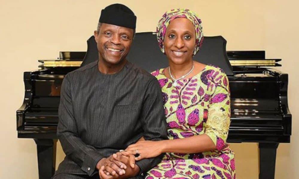 Former Vice President, Yemi Osinbajo And Wife Leave Abuja (Video)