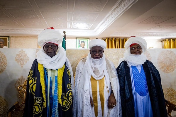 Moment Tinubu Was Turbaned As Dakaren Birnin Gwari (Video)