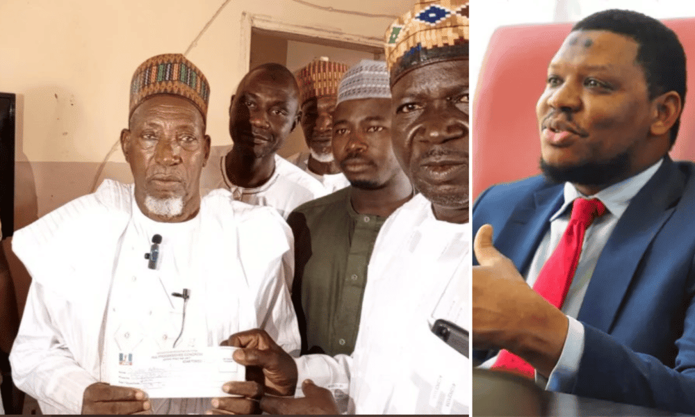 Celebrations As Adamu Garba's Father Dumps PDP To Join APC - [Video]