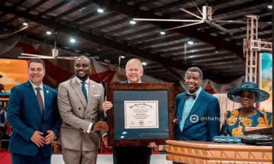 Pastor Adeboye Bags Honorary Doctorate Degree From US Varsity - [Video]