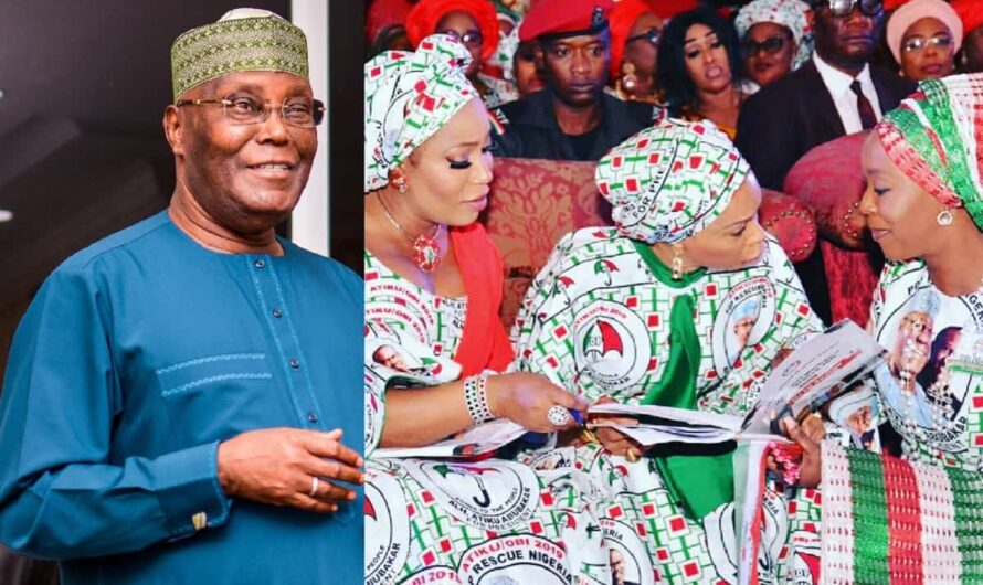 2023: Atiku’s Wife Rukaiya Campaigns For Him In Northeast, Say Only Her Husband Has Strong Support For Women