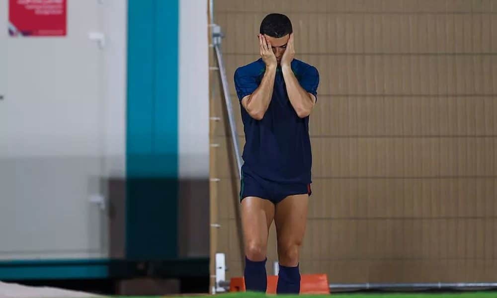 Cristiano Ronaldo Causes A Stir In Portugal Camp, Refuses To Train With Reserves