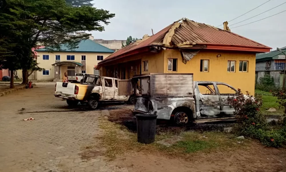 UPDATED: Three Killed As Gunmen Attack INEC Headquarter In Imo