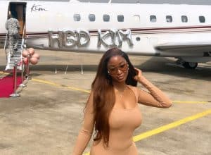 Ex-BBNaija Star, Kim Oprah Hires Private Jet To Mark 27th Birthday