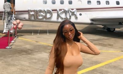 Ex-BBNaija Star, Kim Oprah Hires Private Jet To Mark 27th Birthday