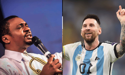 'Because I Am A Man Of God' - Nathaniel Bassey Prays That Messi Wins World Cup