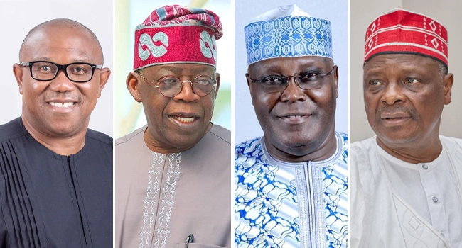 2023: Fresh Bloomberg Poll Puts Peter Obi Ahead Of Tinubu, Atiku