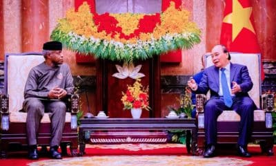 Osinbajo Meets Vietnam President, Xuan Phuc [Photos]