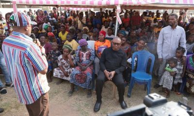 Peter Obi's Visit To Benue IDP Camp On Christmas Day Sparks Reactions Online