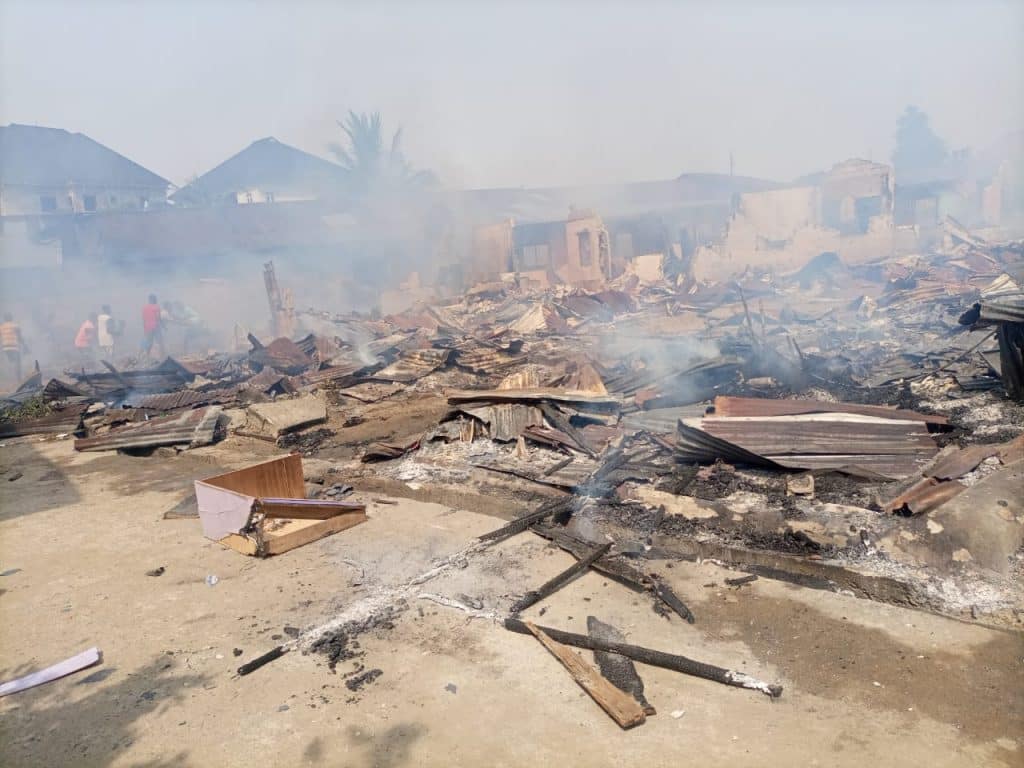 Goods, Properties Destroyed As Explosion Rocks Rivers [Photos]
