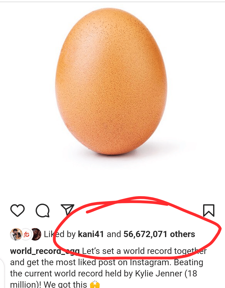 Lionel Messi Has Most Liked Instagram Post, Followed By An Egg A picture of Lionel Messi lifting the World Cup trophy is now the most-liked Instagram post ever. A picture of an egg initially held this record. Yes, a picture of an egg used to be the most liked picture on Instagram. A yet-to-be-confirmed individual created an Instagram page named "world_record_egg" and shared a picture of an egg on it on January 4, 2019. In the caption, the unnamed individual wrote: "Let’s set a world record together and get the most liked post on Instagram. Beating the current world record held by Kylie Jenner (18 million)! We got this." Between then and the time of publishing this report, the post garnered 56,672,071 likes, which was a world record for a picture on Instagram until Monday, December 19, 2022. However, that has become a thing of the past as a picture of Lionel Messi lifting the World Cup trophy has garnered 60,985,771 likes as of December 20, 2022. The 35-year-old Argentine football icon shared the picture on Monday, December 19, 2022, a day after he won the World Cup for the first time in his illustrious football career. In the caption of the picture, Messi wrote in Spanish: "World Champions!!!!!!! "I dreamed it so many times, I wanted it so much that I still haven't fallen, I can't believe it...... "Thank you very much to my family, to all who support me, and also to all who believed in us. We demonstrate once again that Argentines when we fight together and united we are capable of achieving what we set out to do. "The merit belongs to this group, which is above individualities, it is the strength of all fighting for the same dream that was also the dream of all Argentines... We did it!!!" Within two days after posting the picture, his over 403 million Instagram followers ensured that the picture generated more likes than any other picture on the social media platform. Hence, Lionel Messi's teeming fans have one more reason to affirm the record seven-time Ballon d'Or winner The Greatest Footballer Of All Time (GOAT).