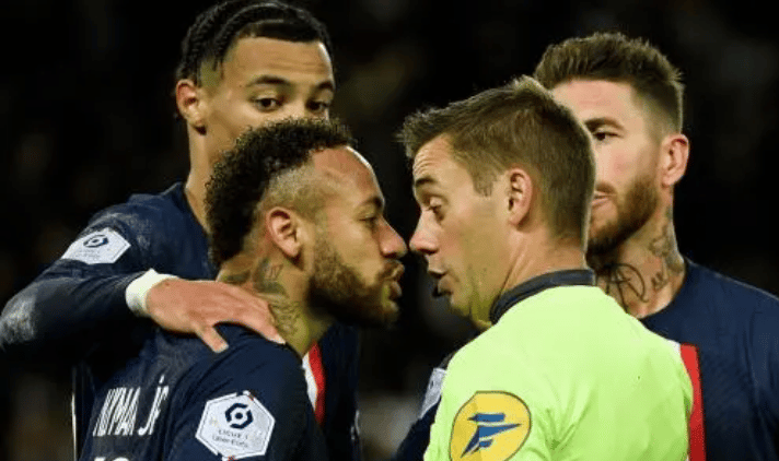 Why Neymar Was Sent Off In PSG Vs Strasbourg Clash.