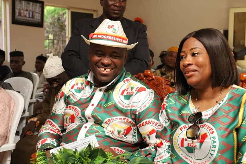 Akwa Ibom: Sen. Akpan's Wife Reacts As Husband Returns From Prison