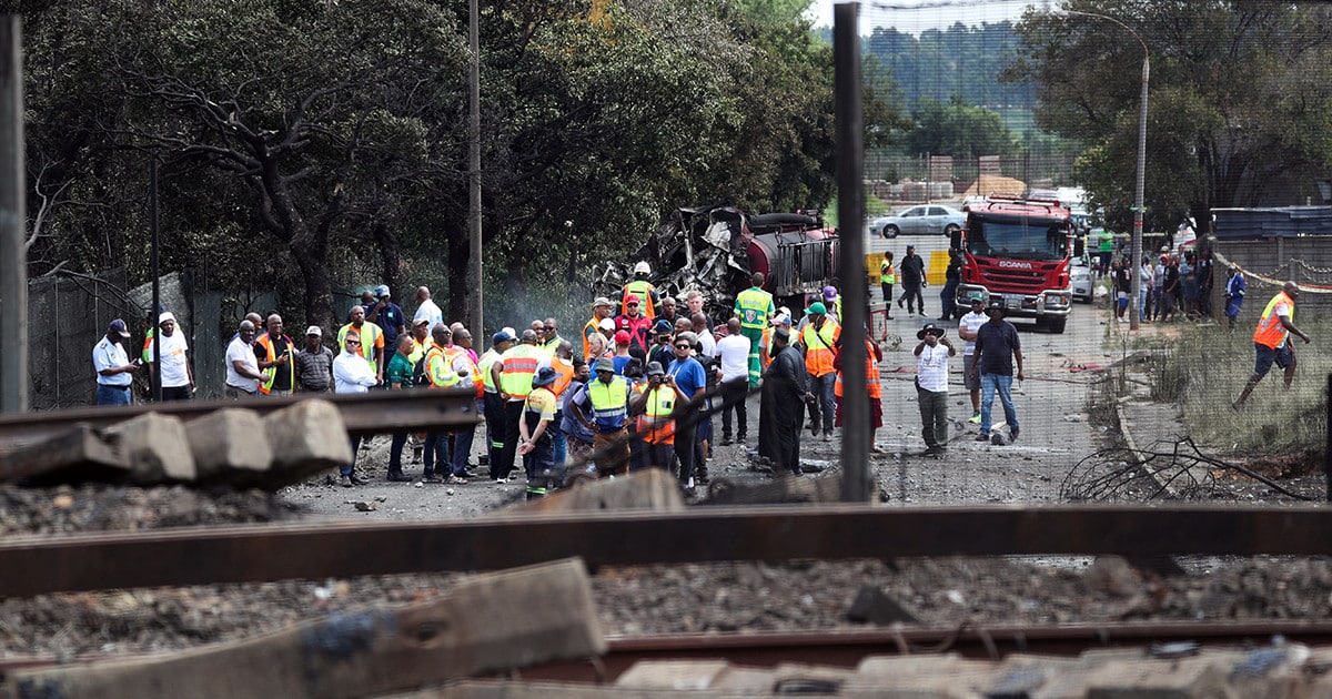 Christmas Eve Tanker Explosion Kills Nine, Injures 40 In South Africa