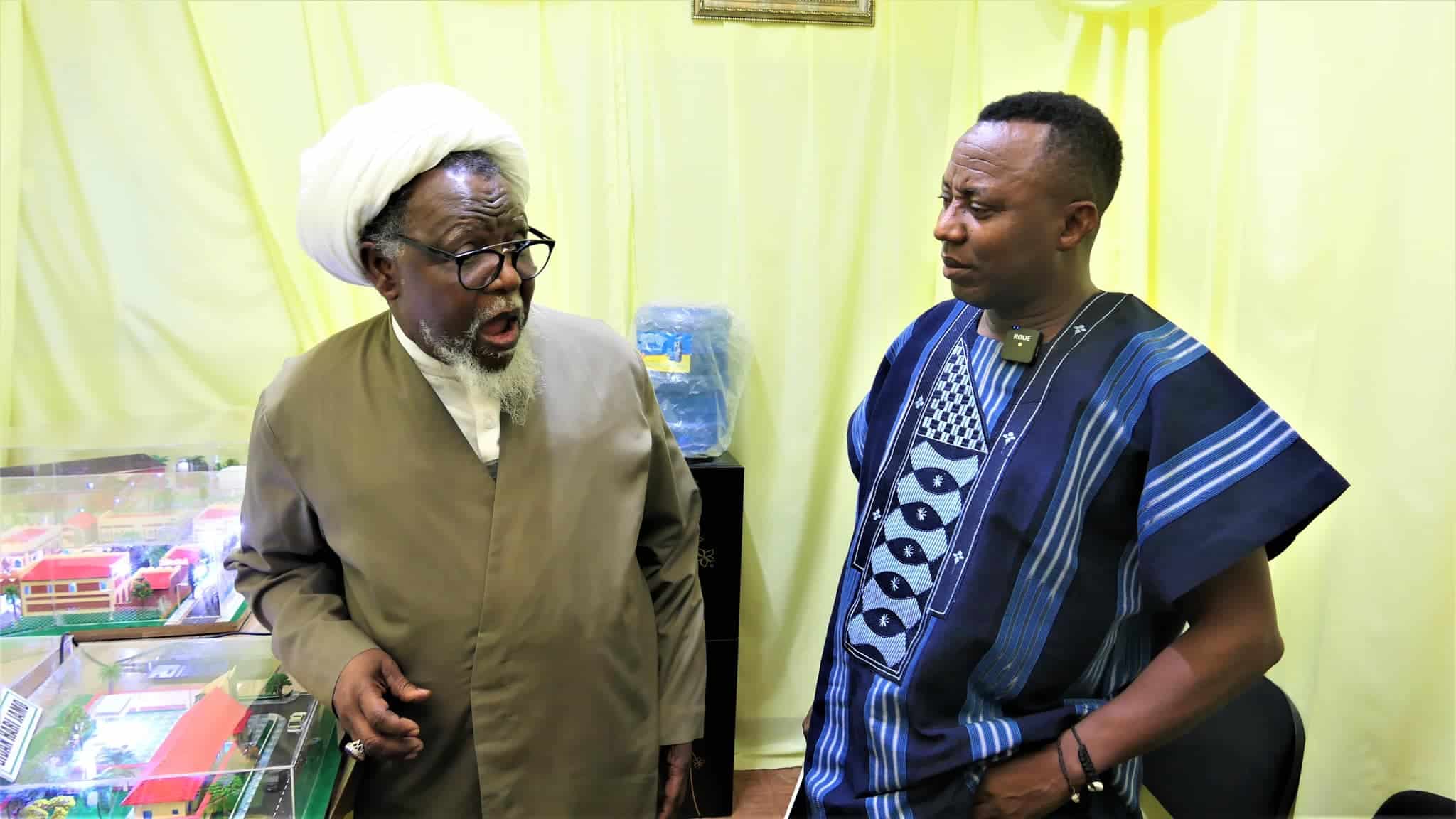 Sowore Meets Shiites Leader, El-Zakzaky In Abuja - [Photos]