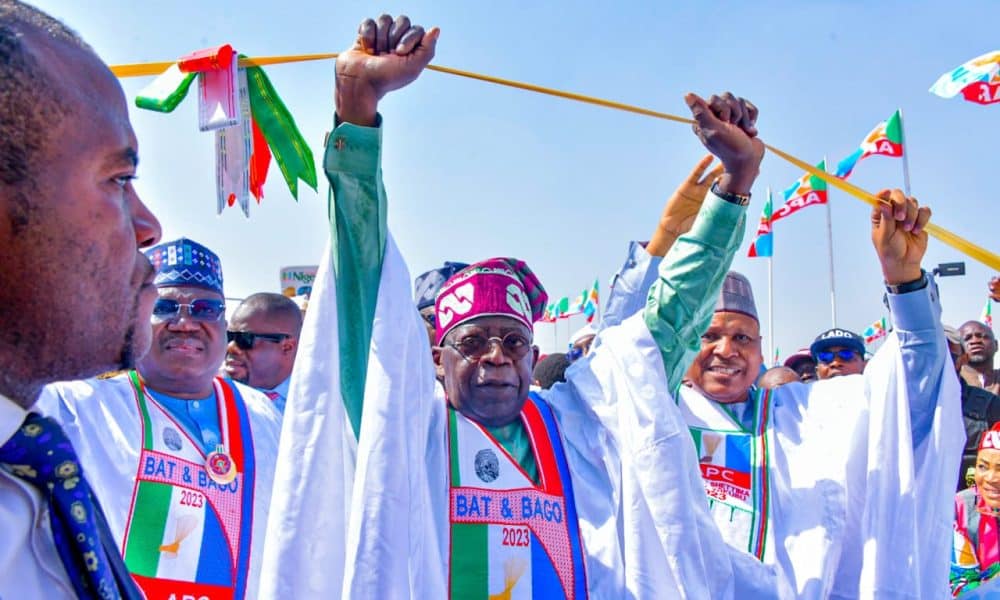 2023: Tinubu Launches Presidential Campaign Offices, Vehicles In Minna