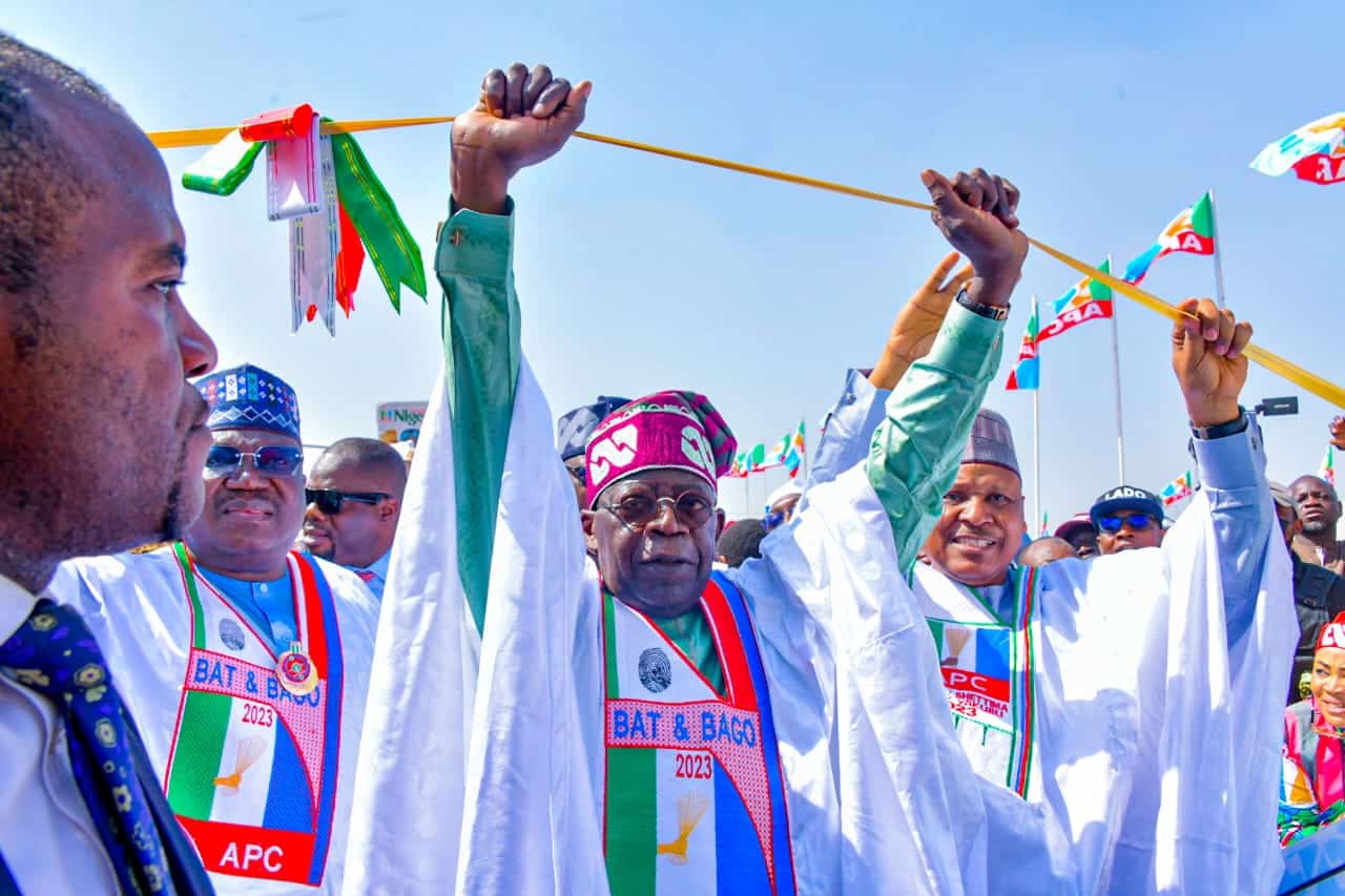 2023: Tinubu Launches Presidential Campaign Offices, Vehicles In Minna