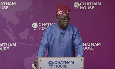 2023: Five Takeaway From Tinubu's Presentation At Chatham House In London