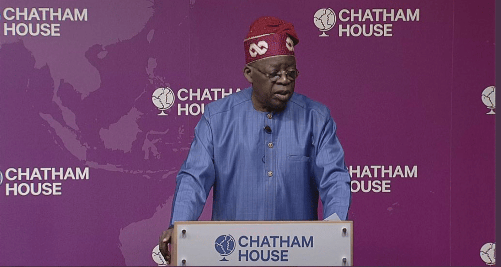 2023: Five Takeaway From Tinubu's Presentation At Chatham House In London