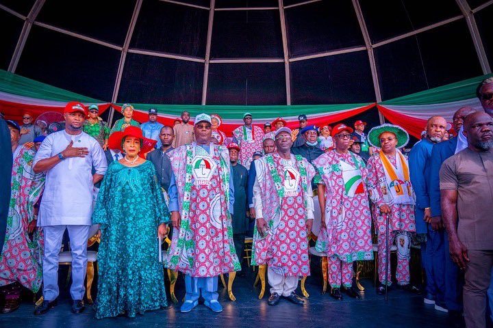 List Of Top PDP Leaders At Lagos Presidential Campaign Rally