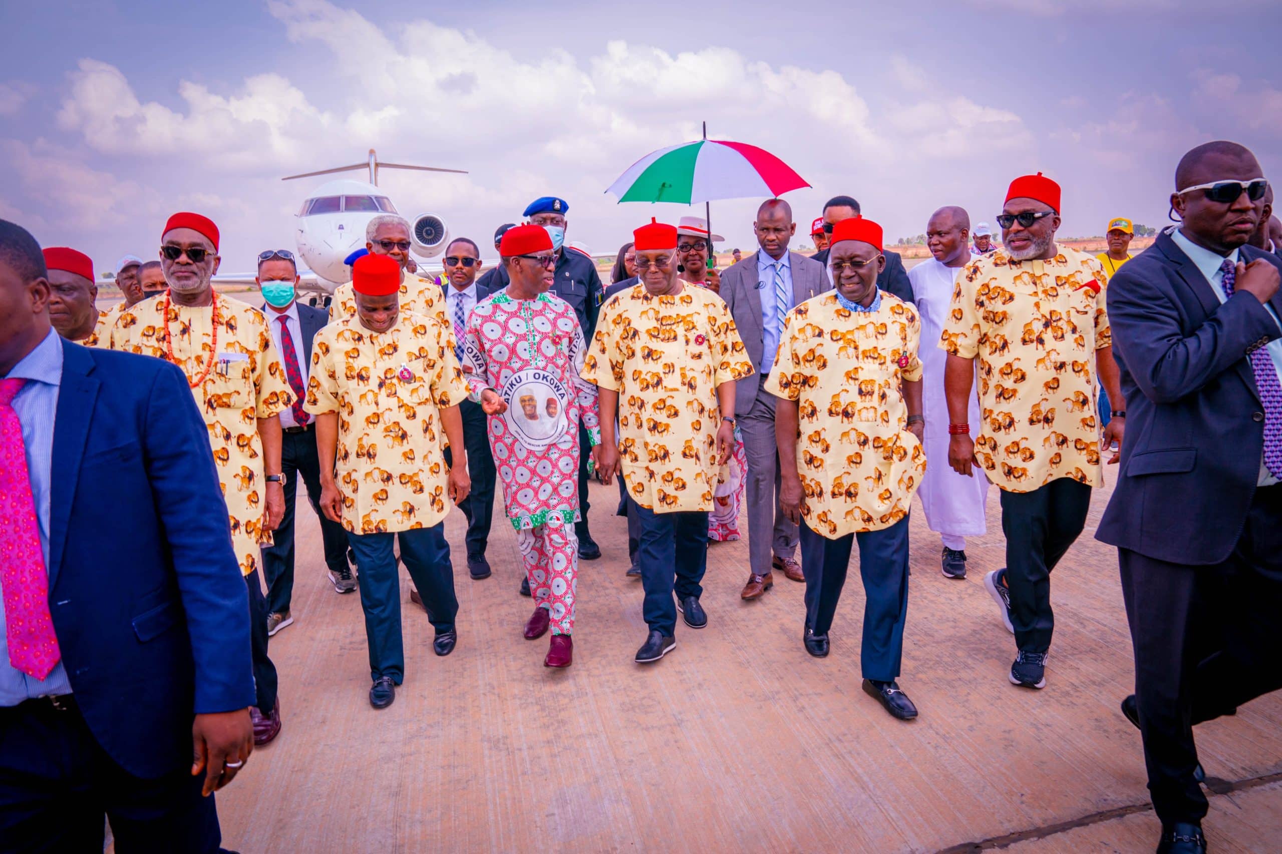 List Of PDP Stalwarts At Anambra Presidential Campaign Rally