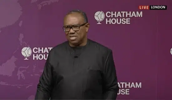 Chatham House: See Video Of How Nigerians In The UK Received Peter Obi And Datti In London