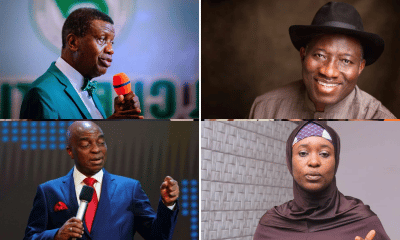 Adeboye, Oyedepo, Aisha Yesufu, Jonathan Make List Of 100 Most Reputable Africans