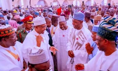 Buhari, Govs, Top Aides Attend Late CoS, Abba Kyari Daughter's Wedding - [Photo]