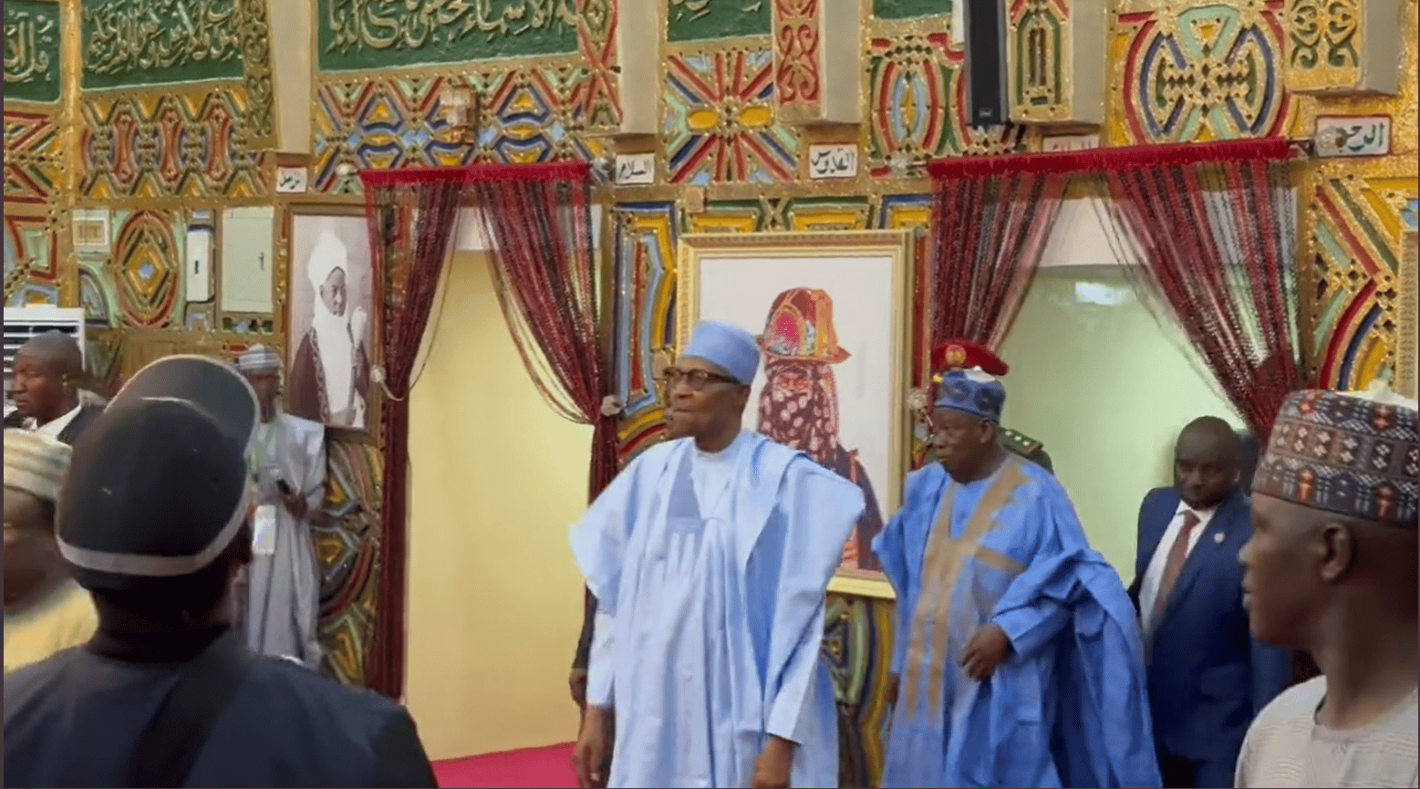 Video: Moment Buhari Arrives Kano For Project Commissioning