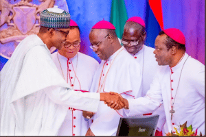 Buhari, Catholic Bishops In Closed-door In Abuja
