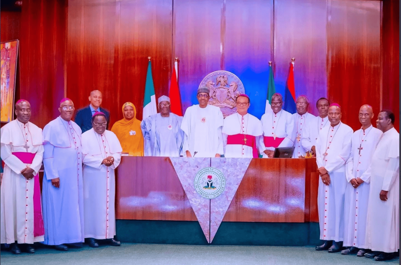 Details Of What President Buhari Discussed With Catholic Bishops Emerge