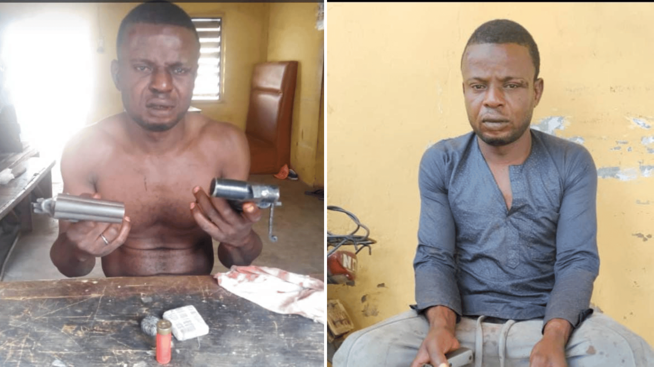 Police Nab Notorious Cultist At Kwara APC Rally, Recover Two Guns