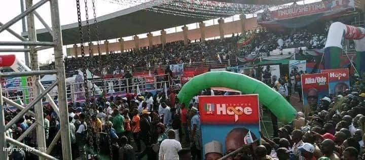 The Tinubu campaign in Benue saw a huge turnout 