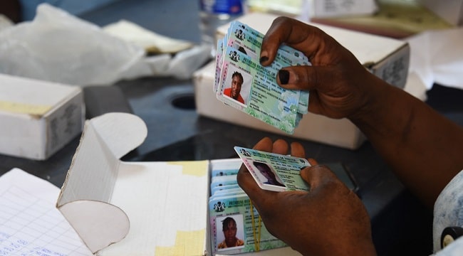 INEC PVC Collection centre