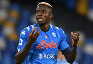 Napoli: Victor Osimhen Locked In Hotel Room For Three Days