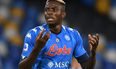 Napoli: Victor Osimhen Locked In Hotel Room For Three Days