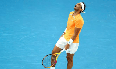 Rafael Nadal Reacts After McDonald Knocked Him Out Of Australian Open