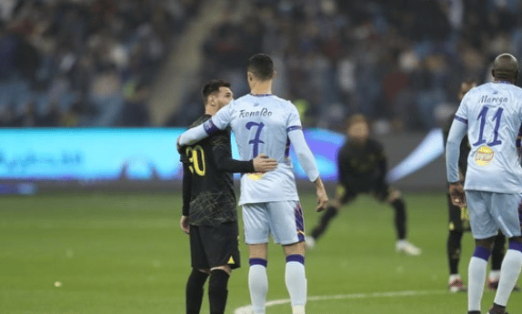 Cristiano Ronaldo Reacts After Scoring Two Goals Against PSG
