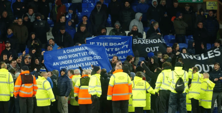 Everton Is For Sale Amid Fans' Protests