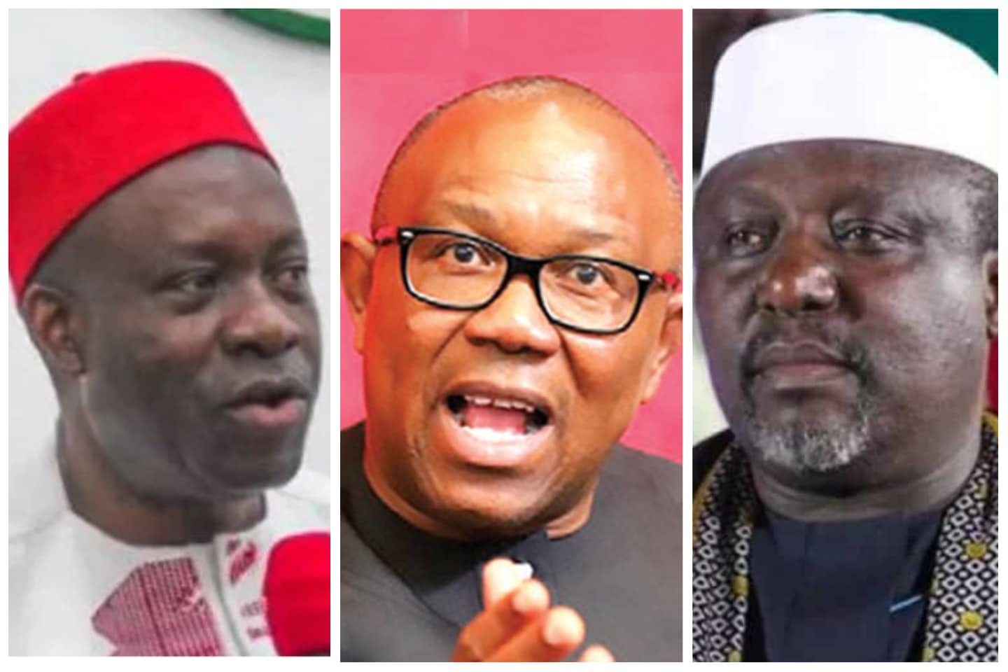 Soludo, Peter Obi and Okorocha