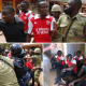 Police Arrests Arsenal Fans Celebrating EPL Match Win Against Man United - [Photos]