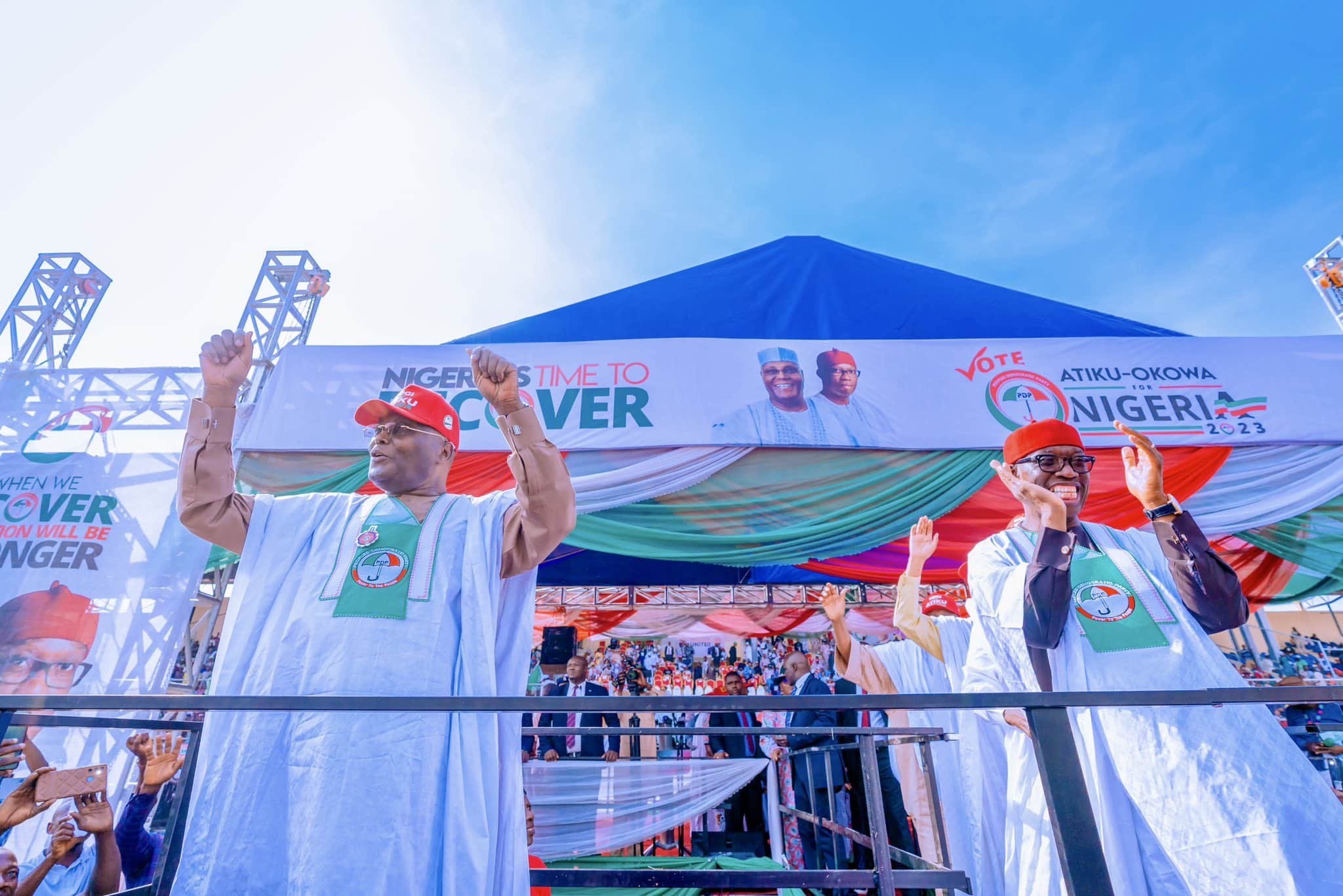 See How Kogi People Received Atiku As He Holds First Rally After Returning To Nigeria