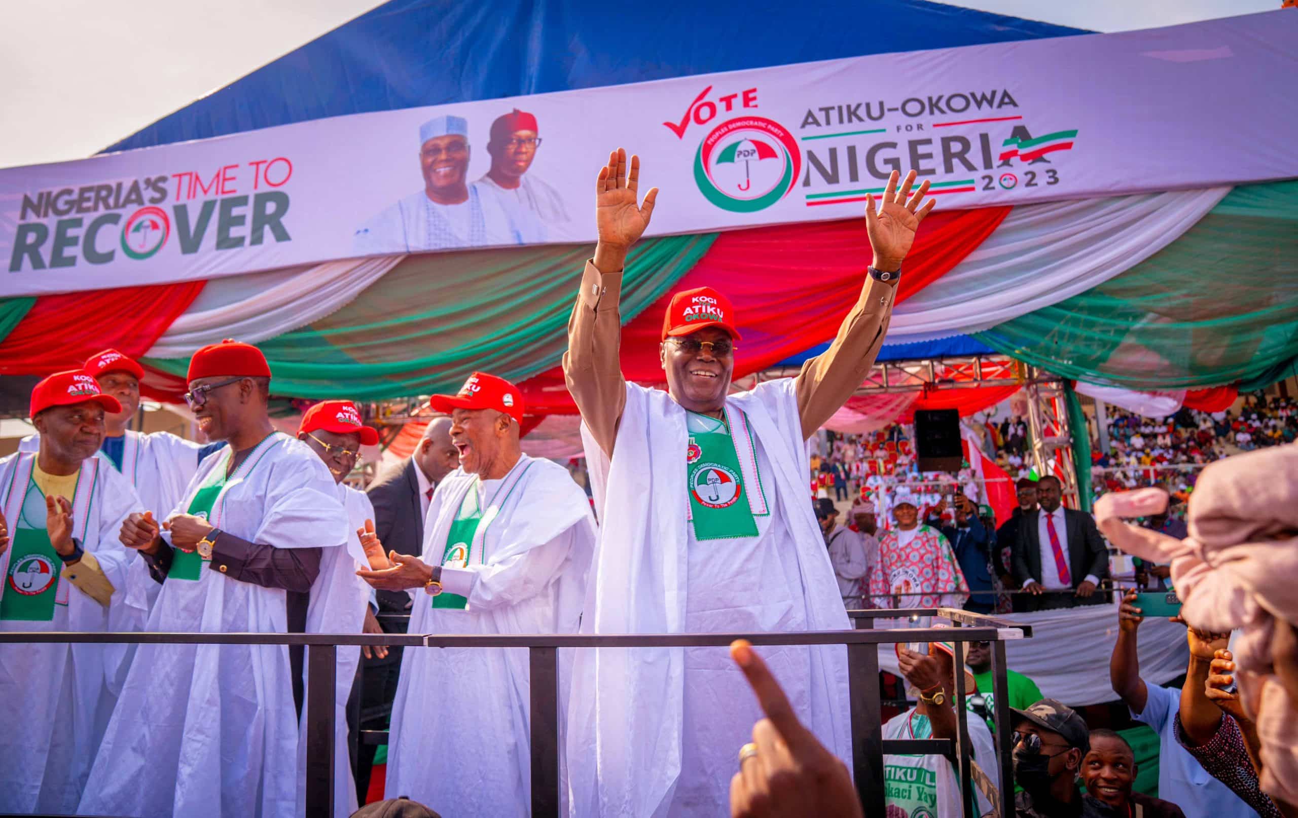 Watch Moment Atiku Told Nigerians To Vote For APC During Kogi Rally