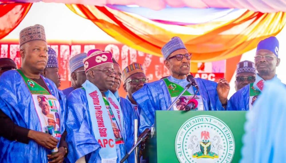 Buhari Leads APC Presidential Campaign Train To Katsina
