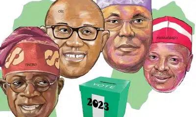 Total Number Of States Won By Tinubu, Atiku, Peter Obi, Kwankwaso