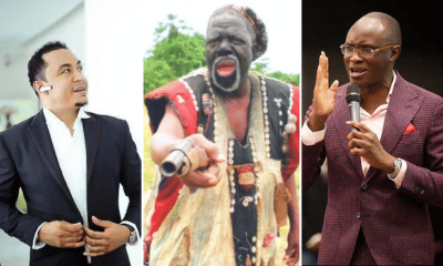 Daddy Freeze, Pastor Tobi Gifts Ailing Veteran Actor, Fadeyi Oloro N3Million