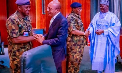 Emefiele Attends National Security Council Meeting