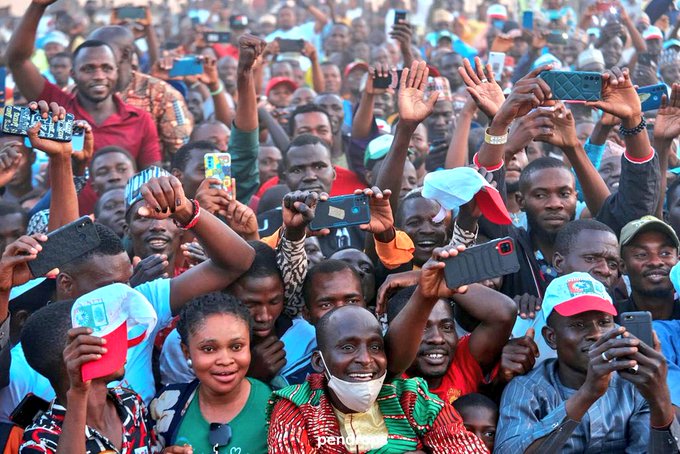Labour Party crowd in Ogun