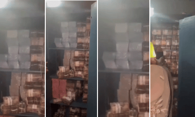 Video: Reactions As Bank Hides New Naira Notes In Vault Amid Scarcity